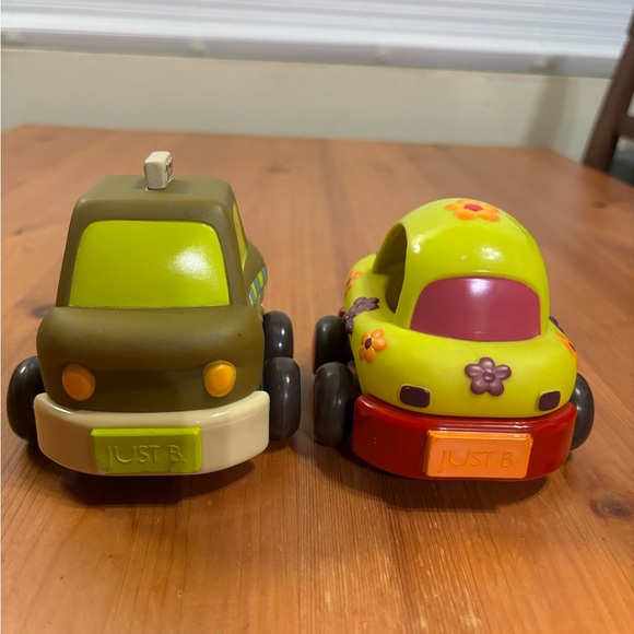 Colorful Smiling Toy Cars Set - Picture 3 of 4